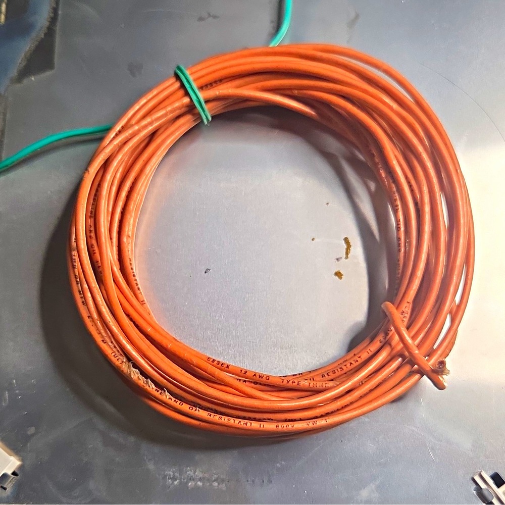 Essex 12 AWG THHN/THWN Solid Copper Building Wire Orange 27+'